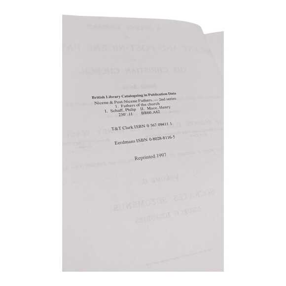 Nicene Post-Nicene Fathers Vol II Socrates & Sozomenus Church Histories Vintage - Picture 5 of 5